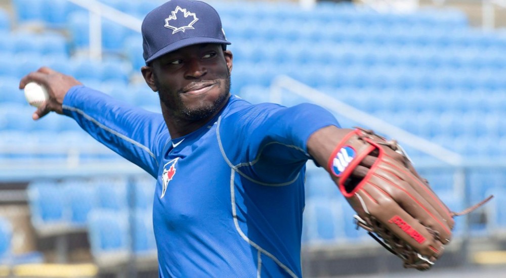 Anthony Alford was once a promising football player but since focusing on baseball has evolved into Toronto's most promising prospect.